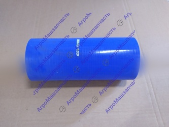 ПАТРУБОК ОХЛ НАДДУВ 4370-1323095 200ММ 70*82,5 НИЖНИЙ СИЛИК АРМИР\