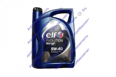 МАСЛО МОТ 5W40 5Л SL/CF A3/B4 П/СИНТ БЕНЗ/ДИЗ EVOLUTION 900 NF ELF