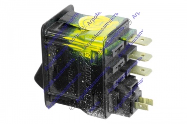 ПЕРЕКЛЮЧАТЕЛЬ КЛАВИШНЫЙ 82.3709-03.09 ВЕНТИЛЯТОРА ОТОПИТЕЛЯ ГАЗ-3110