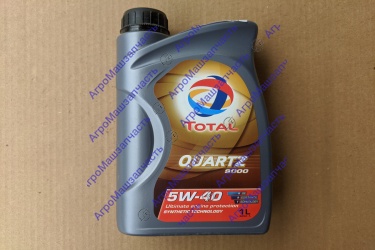 МАСЛО МОТОРНОЕ СИНТЕТИЧЕСКОЕ TOTAL QUARTS 5W40 1Л