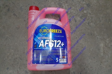 АНТИФРИЗ 4,8 КГ/4,2 Л КРАСНЫЙ EUROFREEZE AFG12+