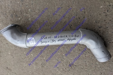 ТРУБА ГЛУШИТЕЛЯ ПРИЕМНАЯ 551605-1203032-030 ЗИГЗАГ БЕЗ ОБОГРЕВА КУЗОВА