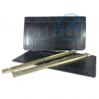 БРЫЗГОВИК ЗАД ГАЗЕЛЬ 3302-8511188 23СМ КОМПЛЕКТ 2ШТ С ПЛАНКОЙ RIGINAL