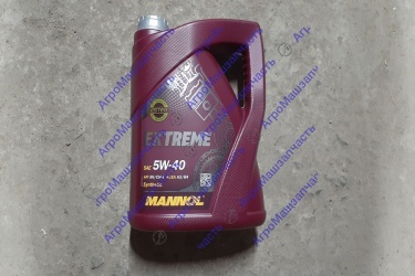МАСЛО МОТ 5W40 4Л SN/CF A3/B4 СИНТ БЕНЗ/ДИЗ ЭКСТРИМ МАННОЛ