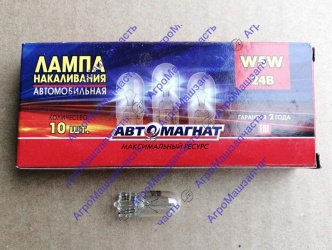 АВТОЛАМПА А24-5-2 БЕЗ ЦОКОЛЯ