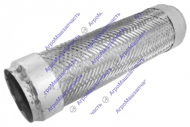 РУКАВ ГЛУШИТЕЛЯ -ЕВРО 54115-1203012-ГС БЕЗ ФЛАНЦ В ОПЛЕТ