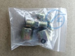 ФУРНИТУРА ТРУБКИ ТОРМ ПВХ 6ММ 2 КОМПЛ ПО 4 ПОЗ + СОЕДИНИТ ТРУБКА