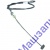 ТРОС ГАЗА Г-3302 В СБ ЗМЗ-4216 1012ММ 3302-1108050