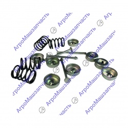 РЕМКОМПЛЕКТ КОЛОДКИ ЗАДНЕЙ ГАЗ-3110-3502900 СОЛДАТИК