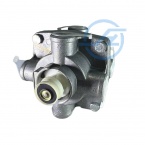 КРАН ТОРМОЗНОЙ  МАЗ 8608/64221-3514010-10 ДВУХСЕКЦИОННЫЙ БЕЛОМО