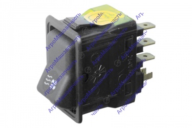 ПЕРЕКЛЮЧАТЕЛЬ КЛАВИШНЫЙ 82.3709-03.09 ВЕНТИЛЯТОРА ОТОПИТЕЛЯ ГАЗ-3110