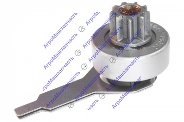 ПРИВОД СТАРТЕРА ГАЗ 601.3708600 Д-406 В СБОРЕ НА СТАРТЕР 6012.3708 9 ЗУБЪЕВ