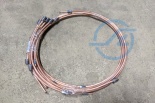 ТРУБКА ТОРМОЗН УАЗ-452 КОМПЛ 12ШТ МЕДН 452-3506000