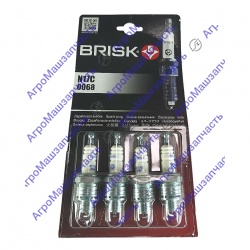 СВЕЧА N17C BRISK 1320 SUPER Д-402 КЛЮЧ НА 21ММ M14Х1,25 КОМПЛ 4ШТ