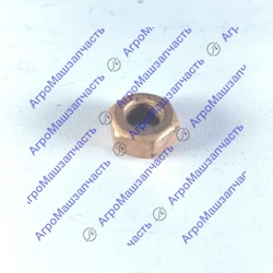 ГАЙКА КРЕПЛЕНИЯ КОЛЛЕКТОРА М10*1.5-6Н 250512-П5 ОМЕДНЕННАЯ