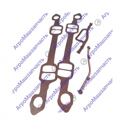 ПРОКЛАДКА КОЛ ВПУСК ЗИЛ-130 КОМПЛ 4ШТ ПАУК 130-1008114/8214/15 КРАСНЫЕ