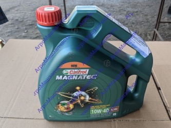 МАСЛО МОТ 10W40 4Л SL/CF A3/B4 П/СИНТ БЕНЗ/ДИЗ MAGNATEC R CASTROL