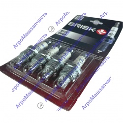 СВЕЧА N17C BRISK 1320 SUPER Д-402 КЛЮЧ НА 21ММ M14Х1,25 КОМПЛ 4ШТ