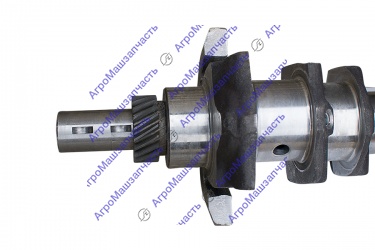 ВАЛ КОЛЕНЧАТЫЙ 245.9-1005015-08 Е-3 БЕЗ ВКЛАДЫШЕЙ 3 ШПОНКИ ЗАВОД