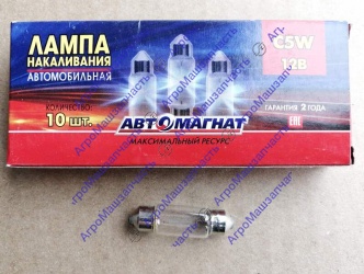 АВТОЛАМПА А12-5 САЛОН ПАЛЬЧИК