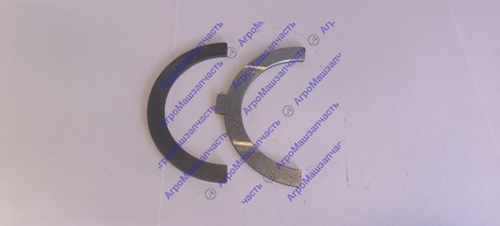 ПОЛУКОЛЬЦО КОЛЕНВАЛА Д-406-1005186/87 КОМПЛЕКТ ГАЗ
